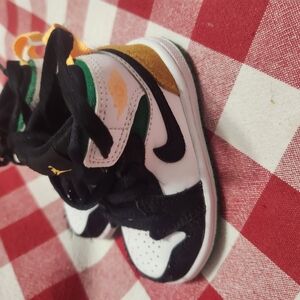 Kids Black and White Sneakers